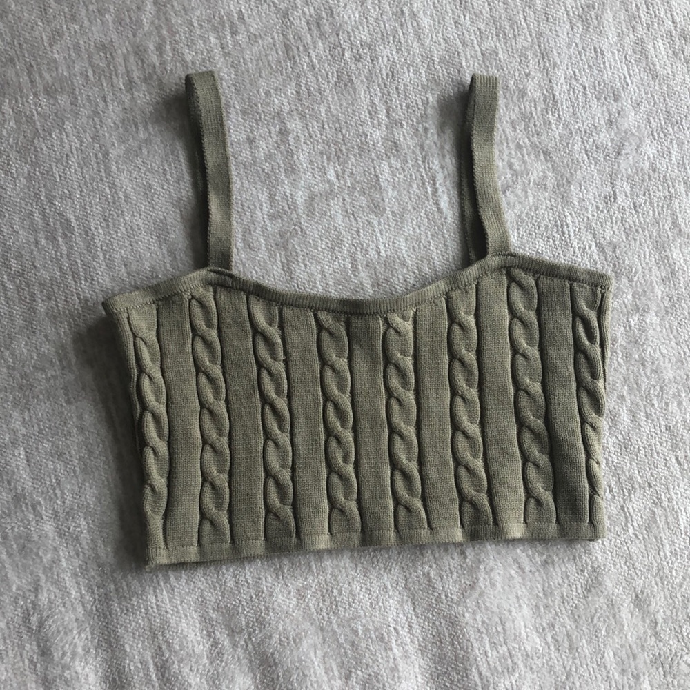 altar’d state green tank top
